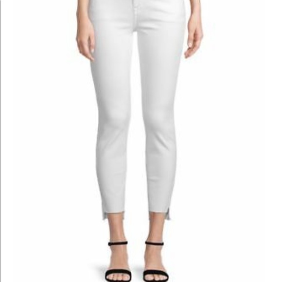 7 For All Mankind Denim - 7 For All Mankind Gwenevere Ankle Step-Hem Jeans